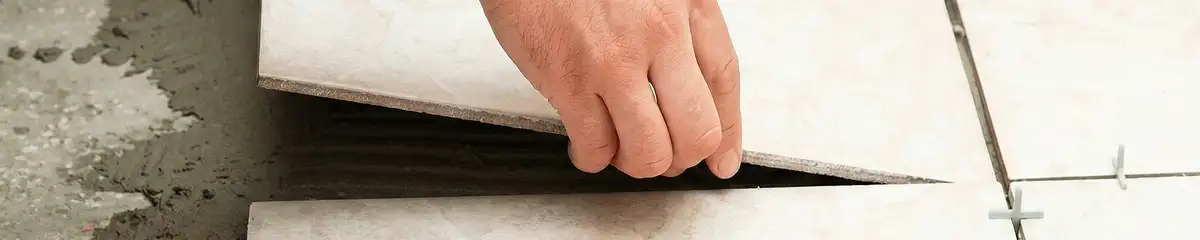 Professional installing ceramic tile floors in Boise, ID