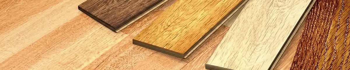 Cork floor boards close-up in Boise, ID